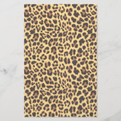 Leopard Print Animal Skin Muster Flyer (Vorne)