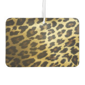 Leopard Print Autolufterfrischer (Rückseite)