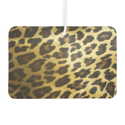 Leopard Print Autolufterfrischer (Rückseite)