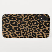 Leopard Print Background Changer Case-Mate iPhone Hülle (Rückseite (Horizontal))