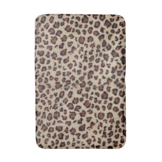 Leopard Print Badematte (Vorderseite Vertikal)