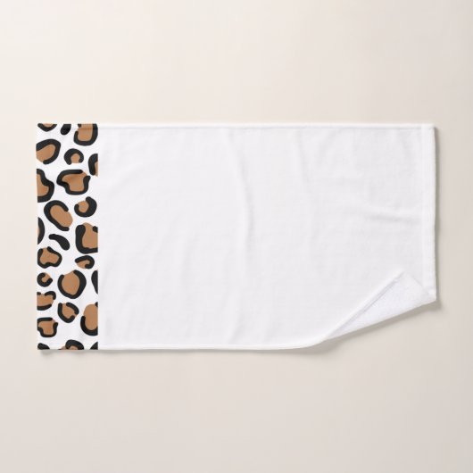 Leopard Print Bath Handtuch Set (Handtuch)