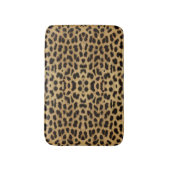 Leopard Print Bath Mat Badematte (Vorderseite Vertikal)