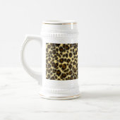 Leopard Print Beer Stein Bierglas (Links)