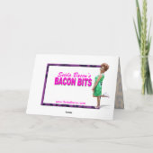 Leopard Print Birthday Card Karte (Rückseite)