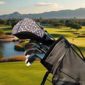 Leopard Print Blue und Brown- Golf Headcover