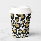 Leopard Print Brautparty Paper Cups Pappbecher (Rechts)