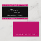 Leopard Print Business Cards Visitenkarte (Vorne/Hinten)