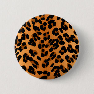 Leopard Print Button