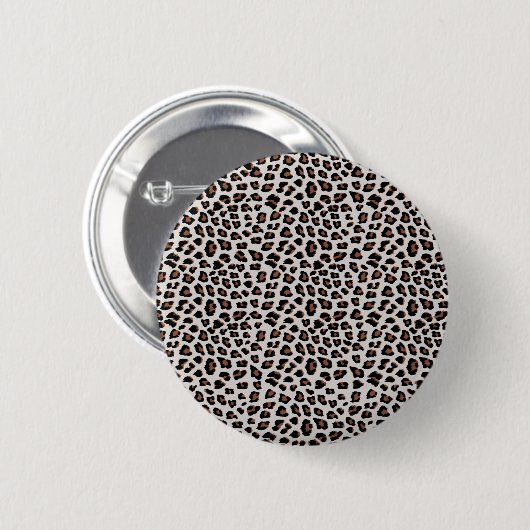 Leopard Print Button (Vorne & Hinten)