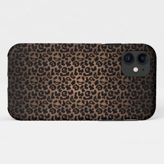 Leopard Print Camouflage Case-Mate iPhone Hülle (Rückseite (Horizontal))