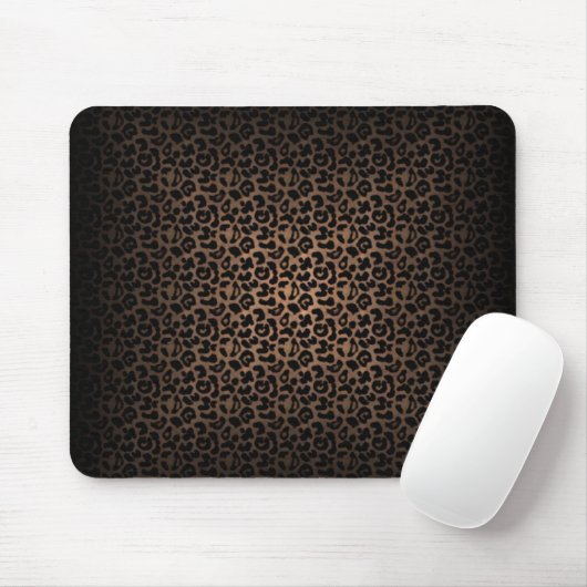 Leopard Print Camouflage Mousepad (Mit Mouse)