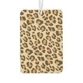 Leopard Print Car Air Freshener Autolufterfrischer (Rückseite)