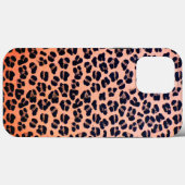 Leopard Print Case-Mate iPhone Fall Hülle (Rückseite (Horizontal))