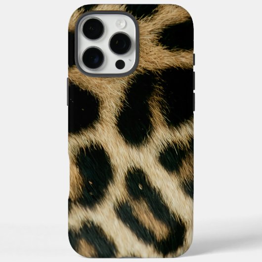 Leopard Print Case-Mate iPhone Hülle (Rückseite)