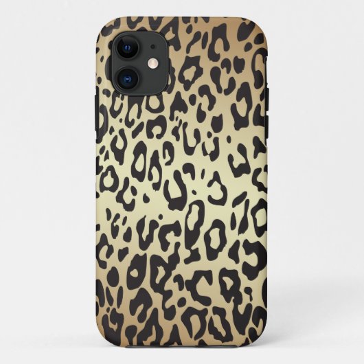 Leopard Print Case-Mate iPhone Hülle (Rückseite)