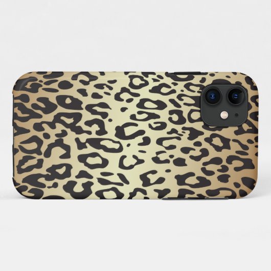 Leopard Print Case-Mate iPhone Hülle (Rückseite (Horizontal))