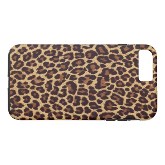Leopard Print Case-Mate iPhone Hülle (Rückseite (Horizontal))