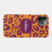 Leopard Print Case-Mate iPhone Hülle (Rückseite (Horizontal))