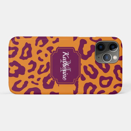 Leopard Print Case-Mate iPhone Hülle (Rückseite (Horizontal))