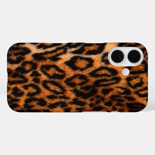 Leopard Print Case-Mate iPhone Hülle (Rückseite (Horizontal))