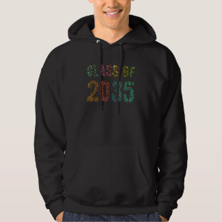 Leopard Print Class of 2035 Future Abschluss gut Hoodie