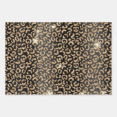 Leopard Print Classy  Geschenkpapier Set (Vorderseite)