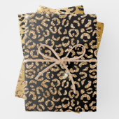 Leopard Print Classy  Geschenkpapier Set (Beispiel)