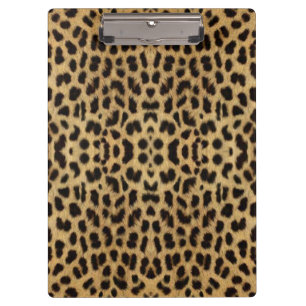 Leopard Print Clipboard Klemmbrett