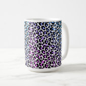 Leopard Print Coffee Tasse (VorderseiteRechts)