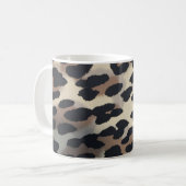 Leopard Print Coffee Tasse (Vorderseite Links)
