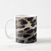 Leopard Print Coffee Tasse (Links)