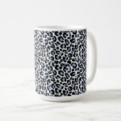 Leopard Print Coffee Tasse (VorderseiteRechts)
