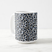 Leopard Print Coffee Tasse (Vorderseite Links)