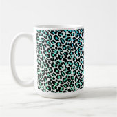 Leopard Print Coffee Tasse (Links)