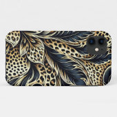 Leopard Print Design iPhone Cover (Rückseite (Horizontal))