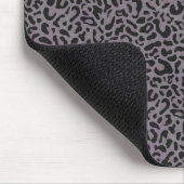 Leopard Print (dunkel) Mousepad (Ecke)