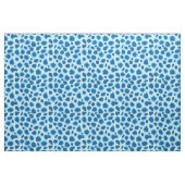 Leopard Print - Dunkler Kobalt und Himmelblau Stoff (Fat Quarter (45,7 x 55,9 cm))