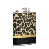 Leopard Print Flachmann (Rechts)
