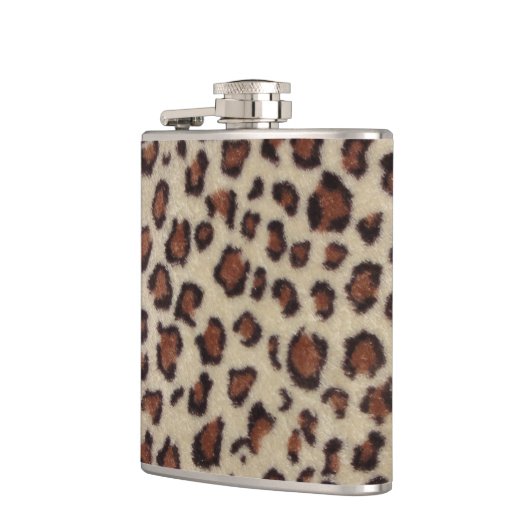 Leopard Print Flachmann (Links)
