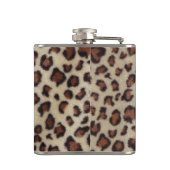 Leopard Print Flachmann (Rückseite)