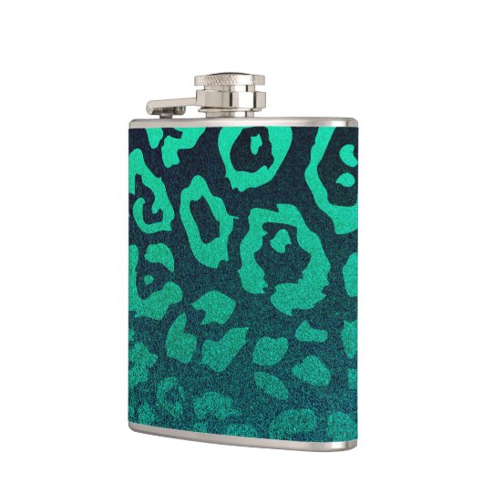 Leopard Print Flachmann (Links)