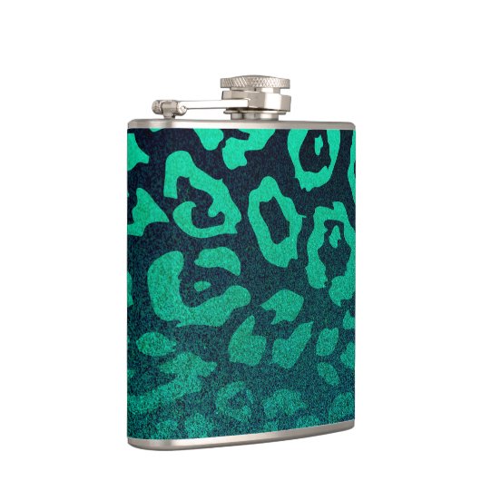 Leopard Print Flachmann (Rechts)