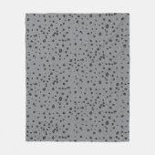 Leopard Print Fleecedecke (Vorderseite)