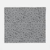 Leopard Print Fleecedecke (Vorderseite (Horizontal))