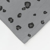 Leopard Print Fleecedecke (Ecke)