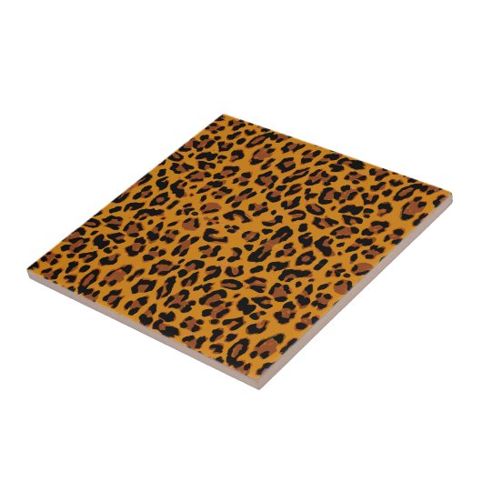 Leopard Print Fliese (Seite)