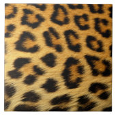 Leopard Print Fliese (Vorderseite)