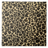 Leopard Print Fliese (Vorderseite)