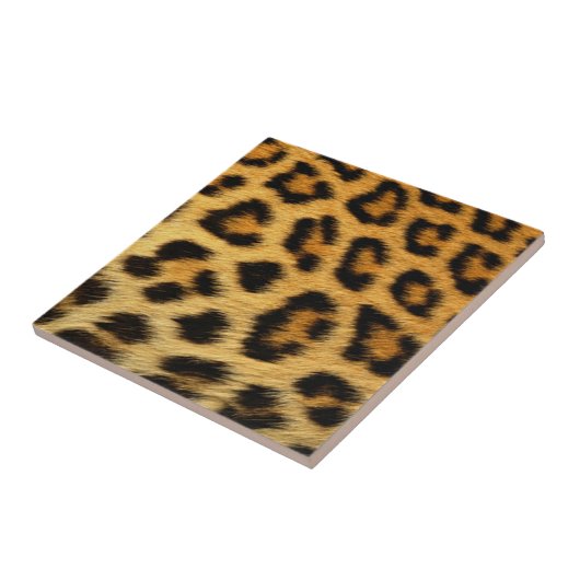 Leopard Print Fliese (Seite)